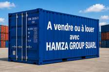 Vends conteneurs vides deja dédouané