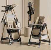 Chaise haute bébé 3en1 haut de gamme- mode repas et transat